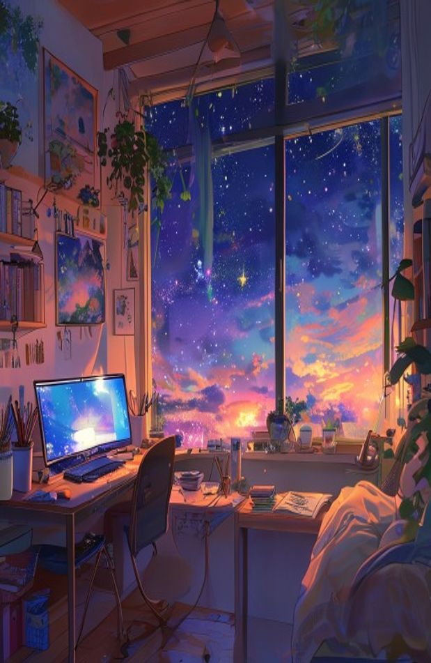 Lofi Anime Aesthetic Ipad Wallpaper