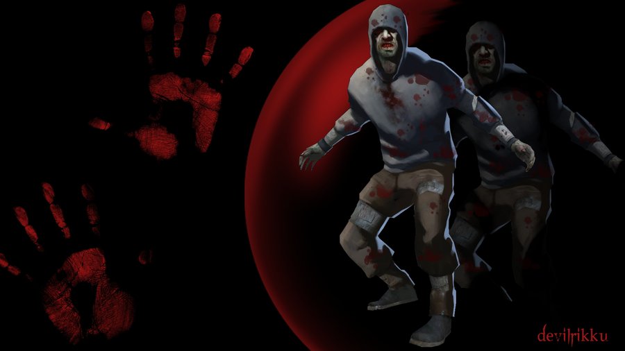 Left Dead Hunter By Devilrikku