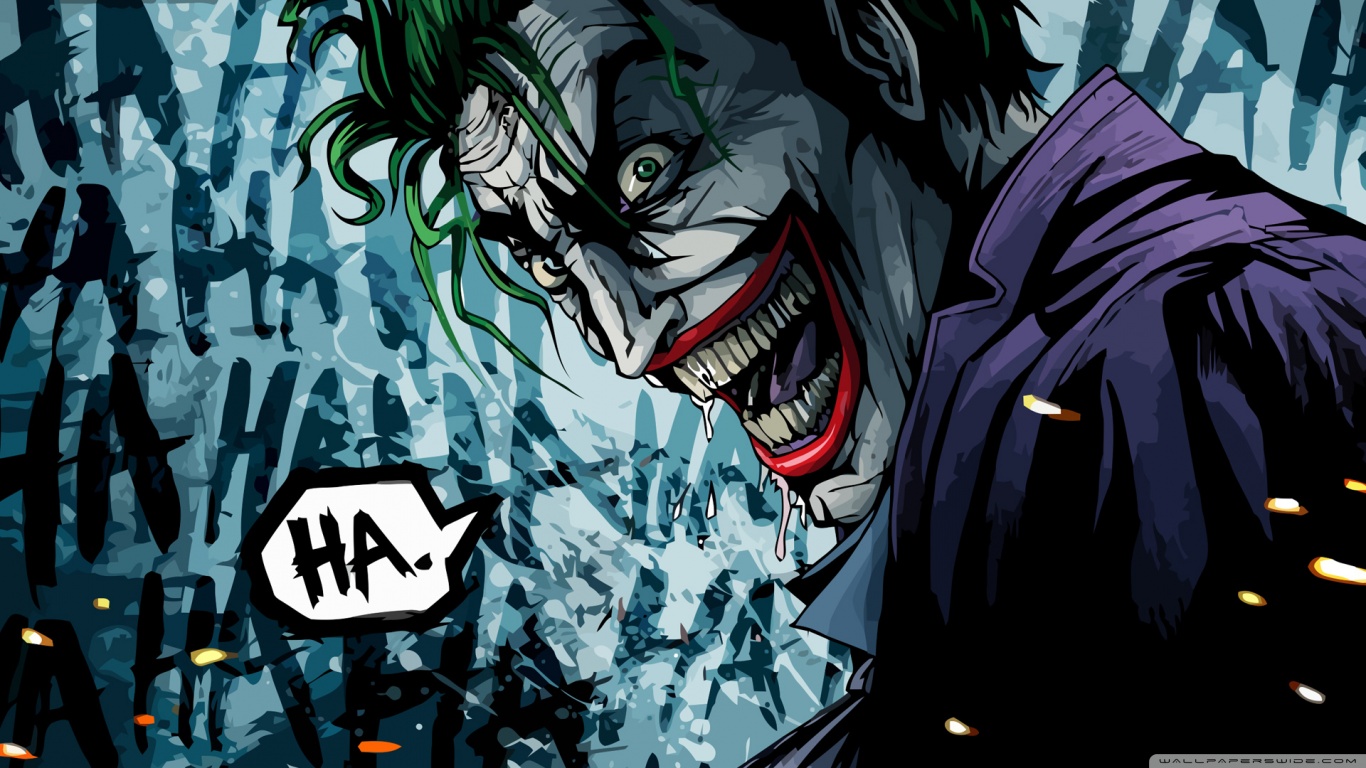 Joker Animated Laugh HD Wallpaper Background Image
