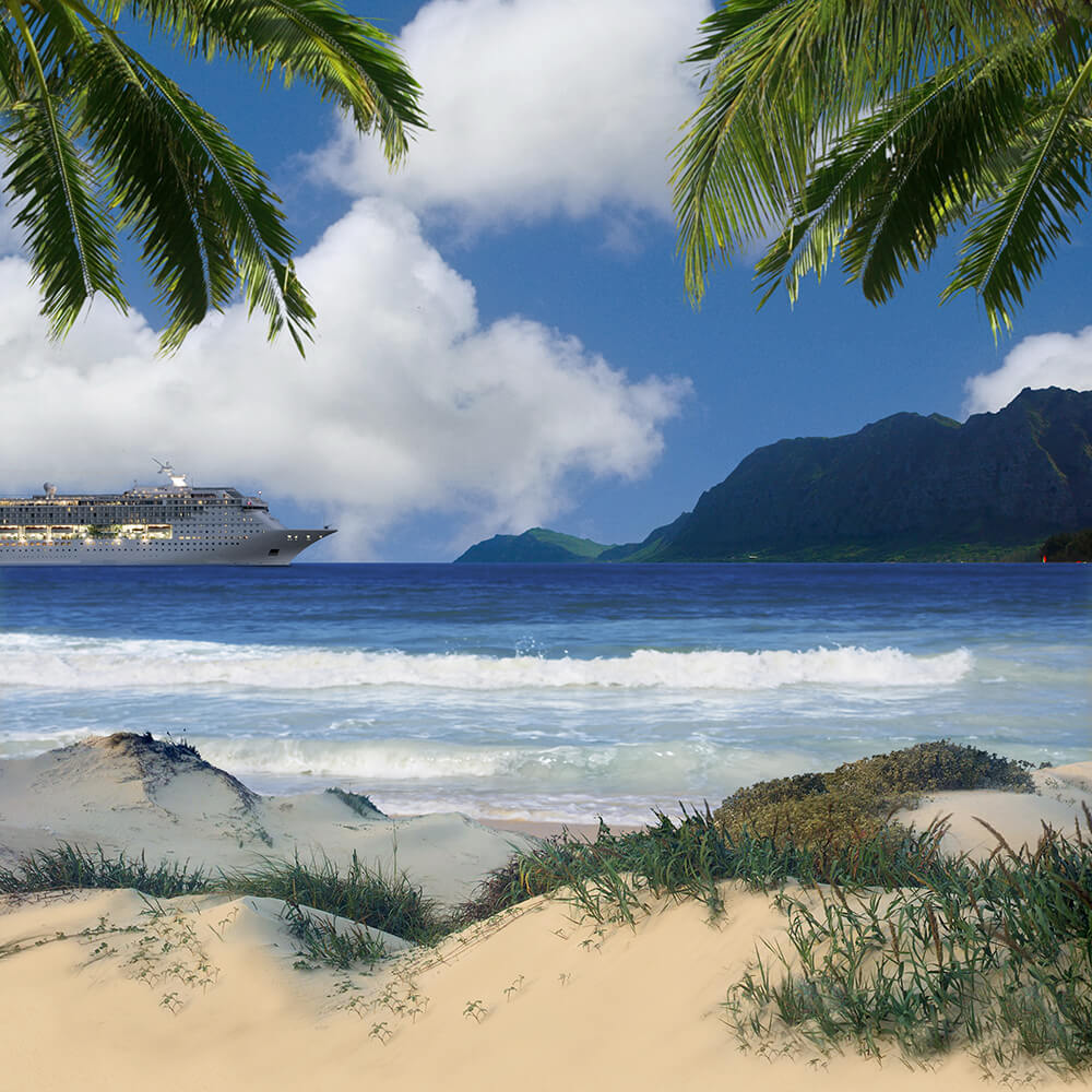Pacific Cruise Photo Backdrops And Background