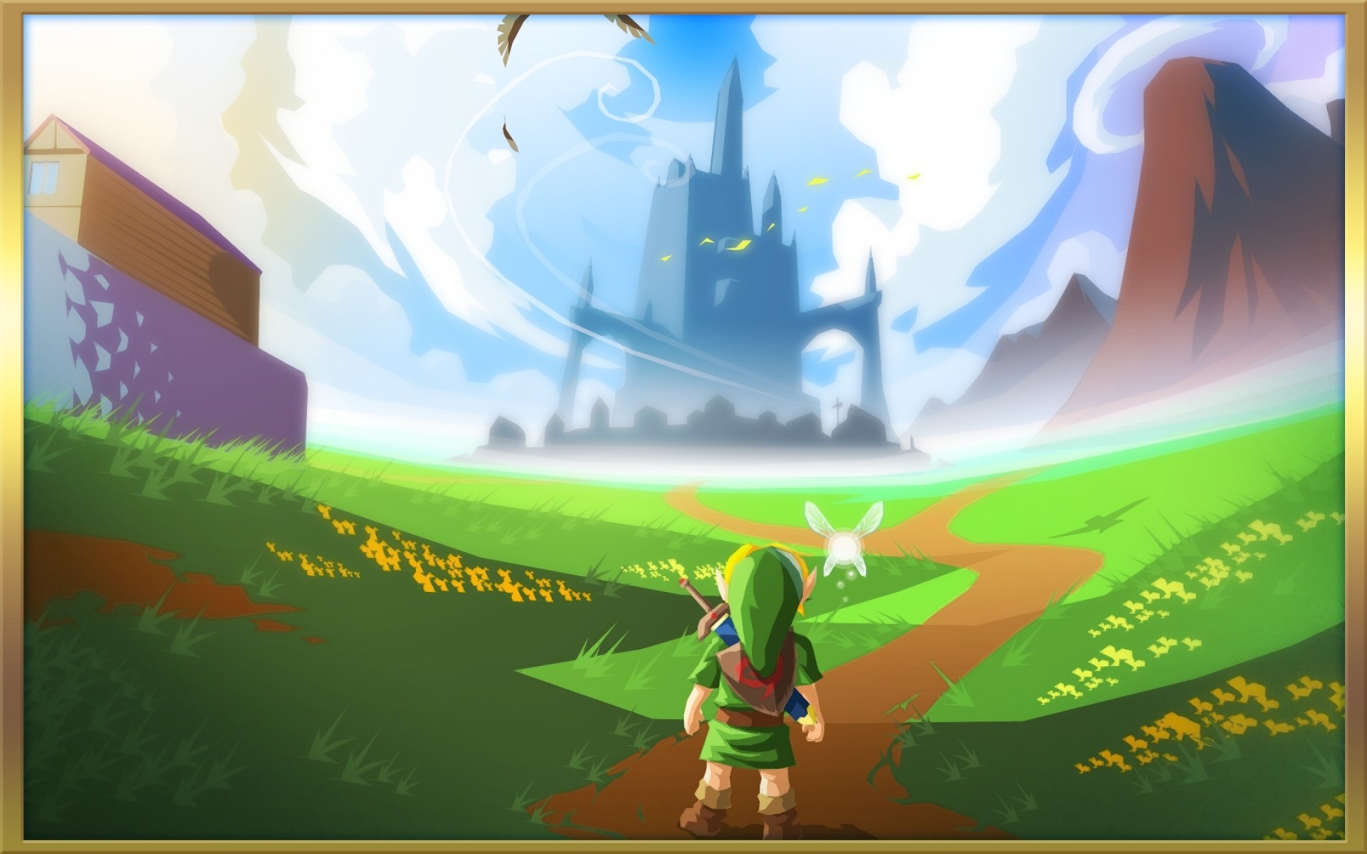 Video Game Zelda Field Hyrule Wallpaper