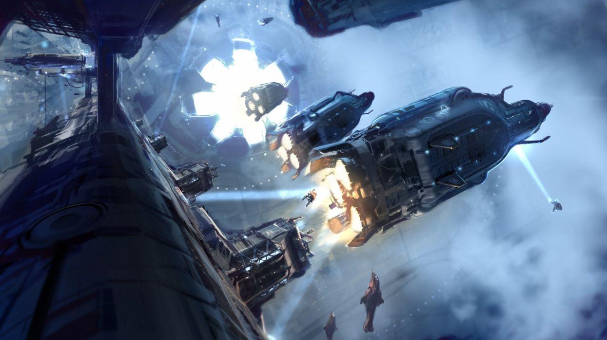 Halo Concept Art Sci Fi Warriors Futuristic Vehicles Spacship