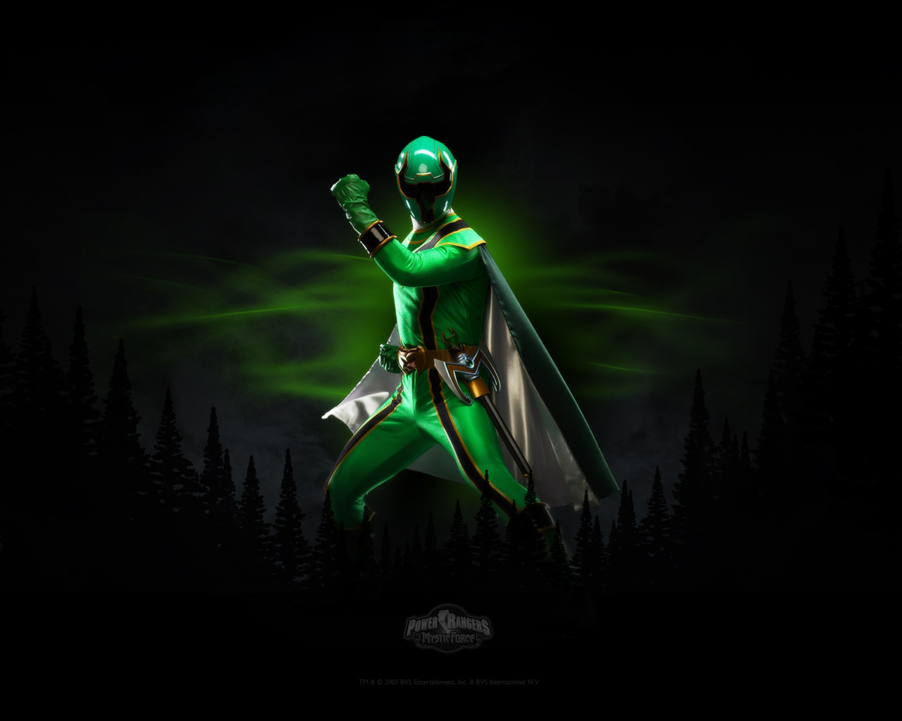 The Power Ranger Image Mystic Force Green HD Wallpaper And