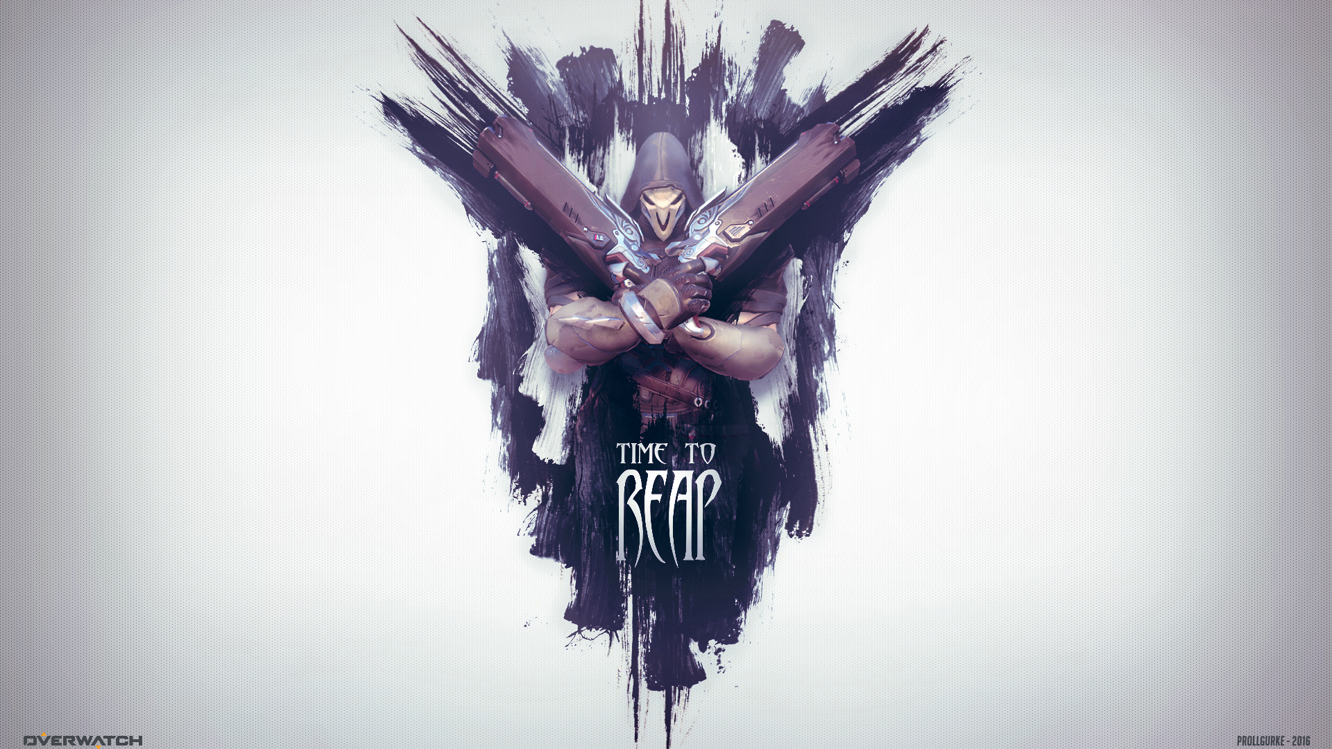 Reaper Wallpaper Overwatch By Prollgurke Watch Fan Art Games