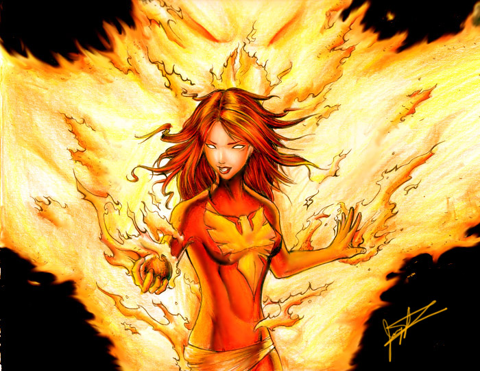 Dark Phoenix Xmen By Daosx