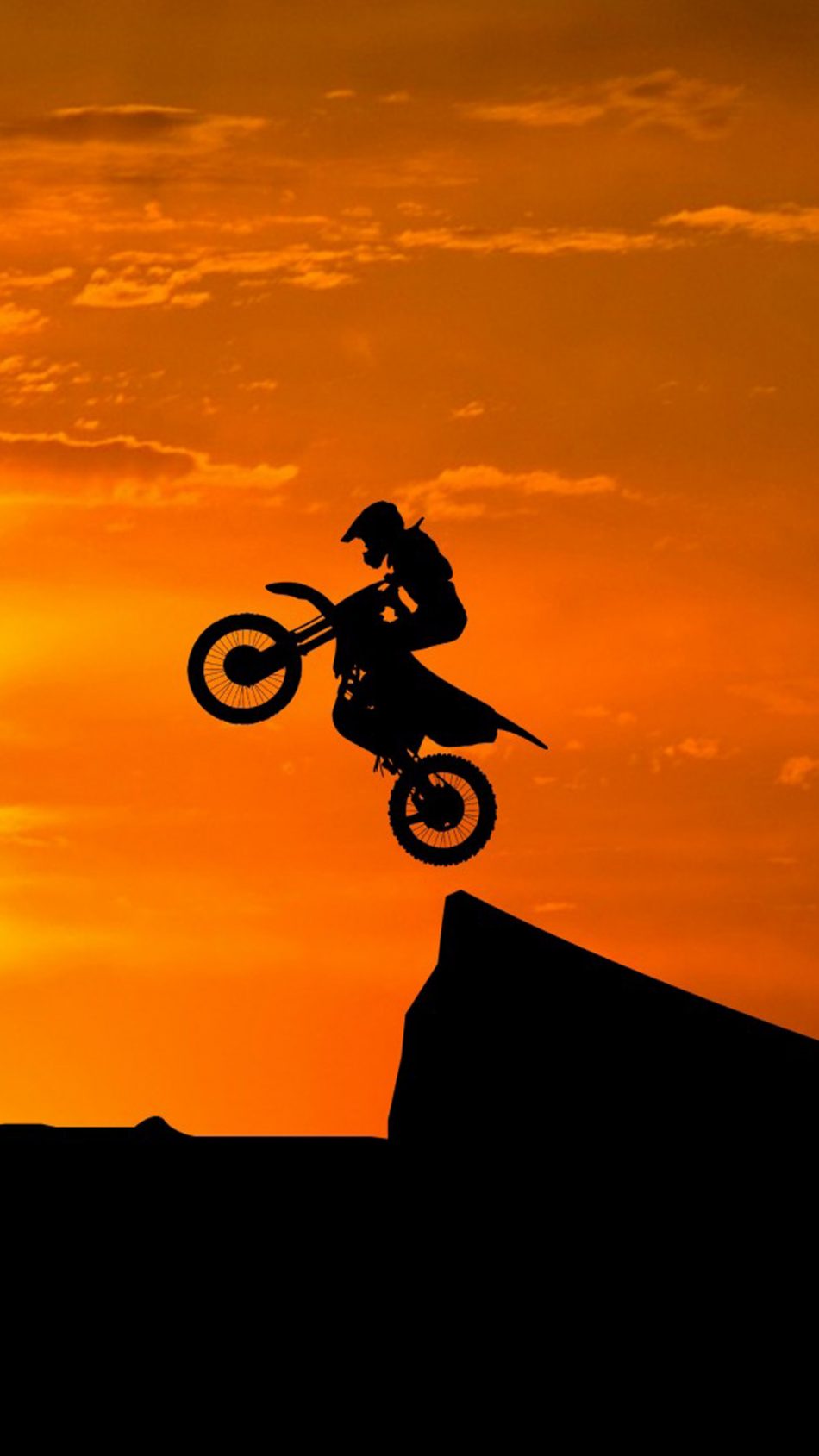 Download Dirt Bikes Stunts Sunset Free Pure 4K Ultra HD Mobile