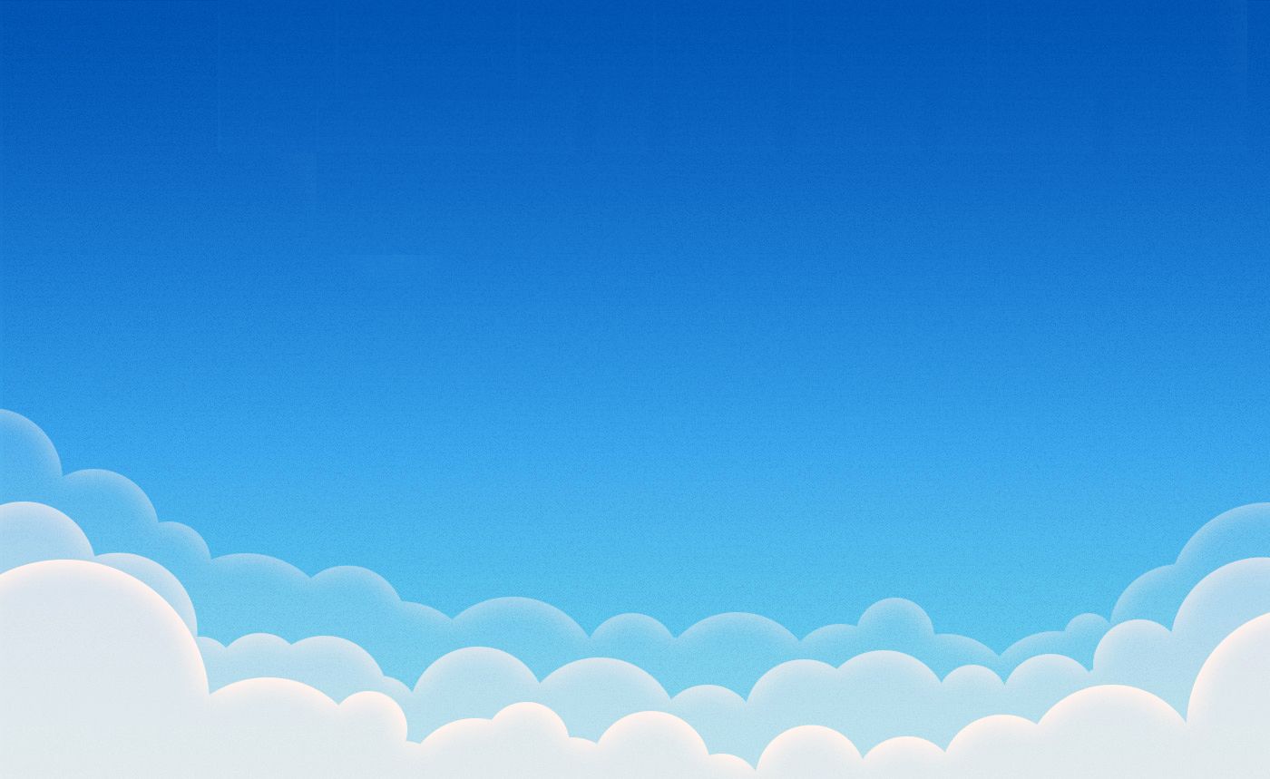 Clouds Illustration Pixel Ppt Background For Powerpoint