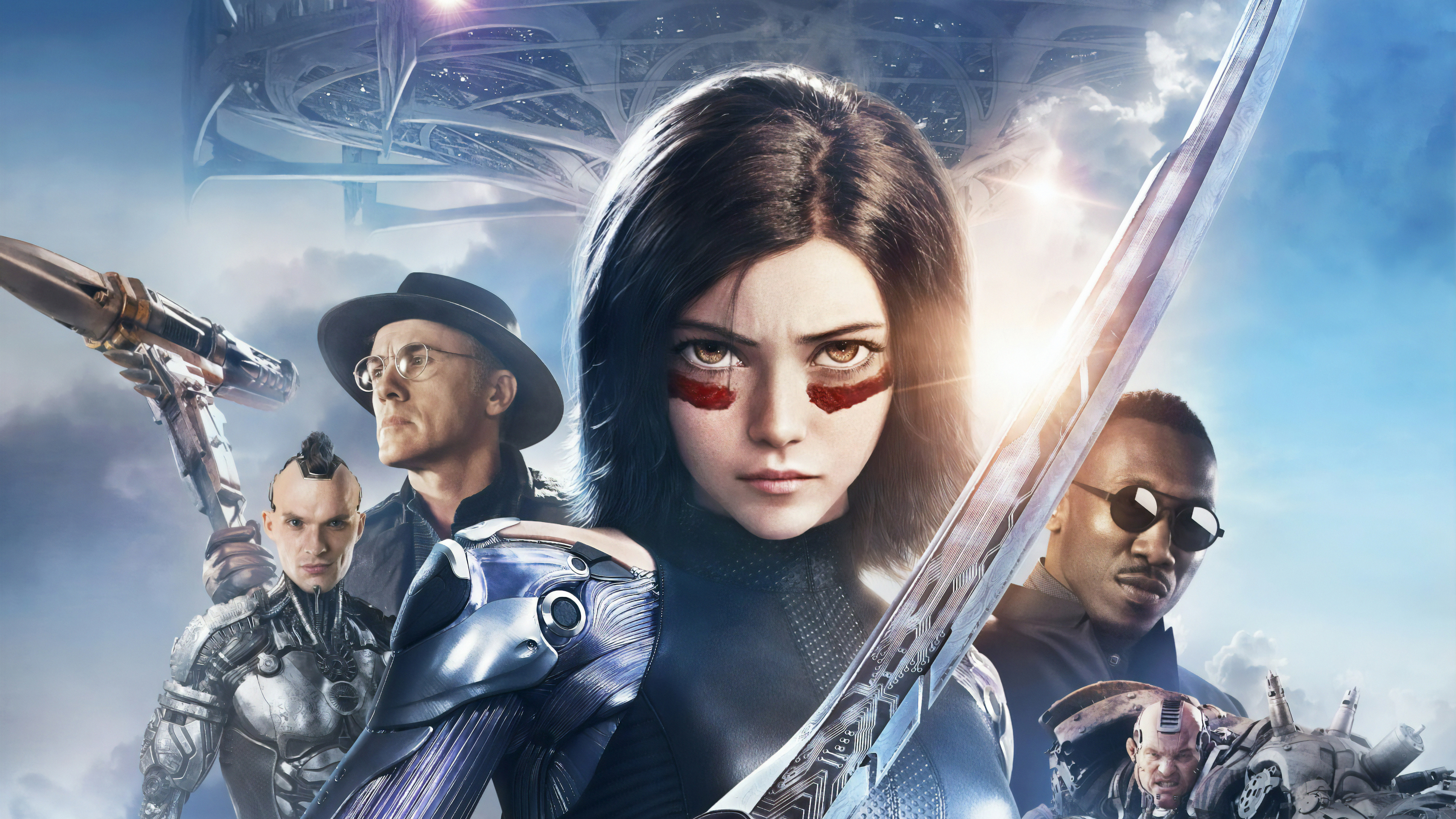 The Alita Battle Angel 4k New Wallpaper HD Movies