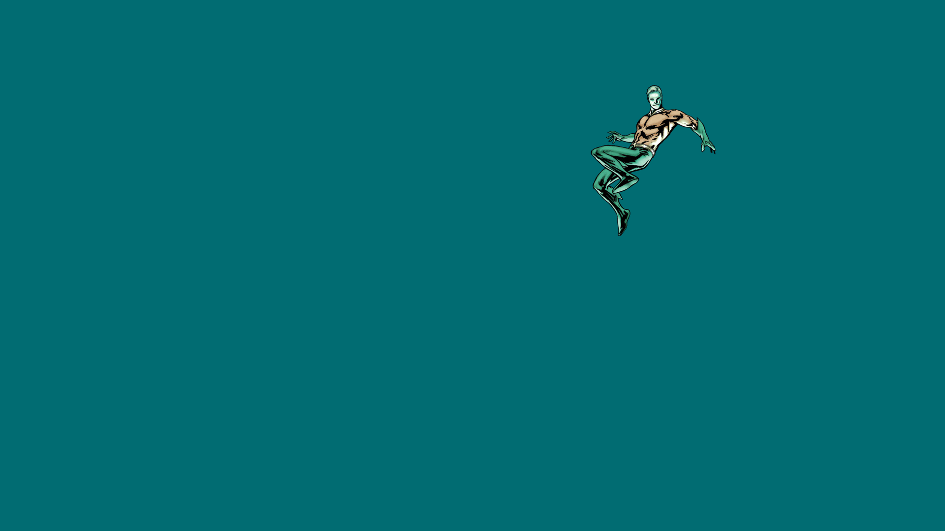 Aquaman Logo Wallpaper Ics