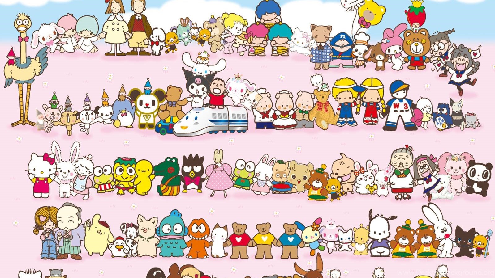 All Sanrio Wallpaper Hello Kitty Picture Desktop Background