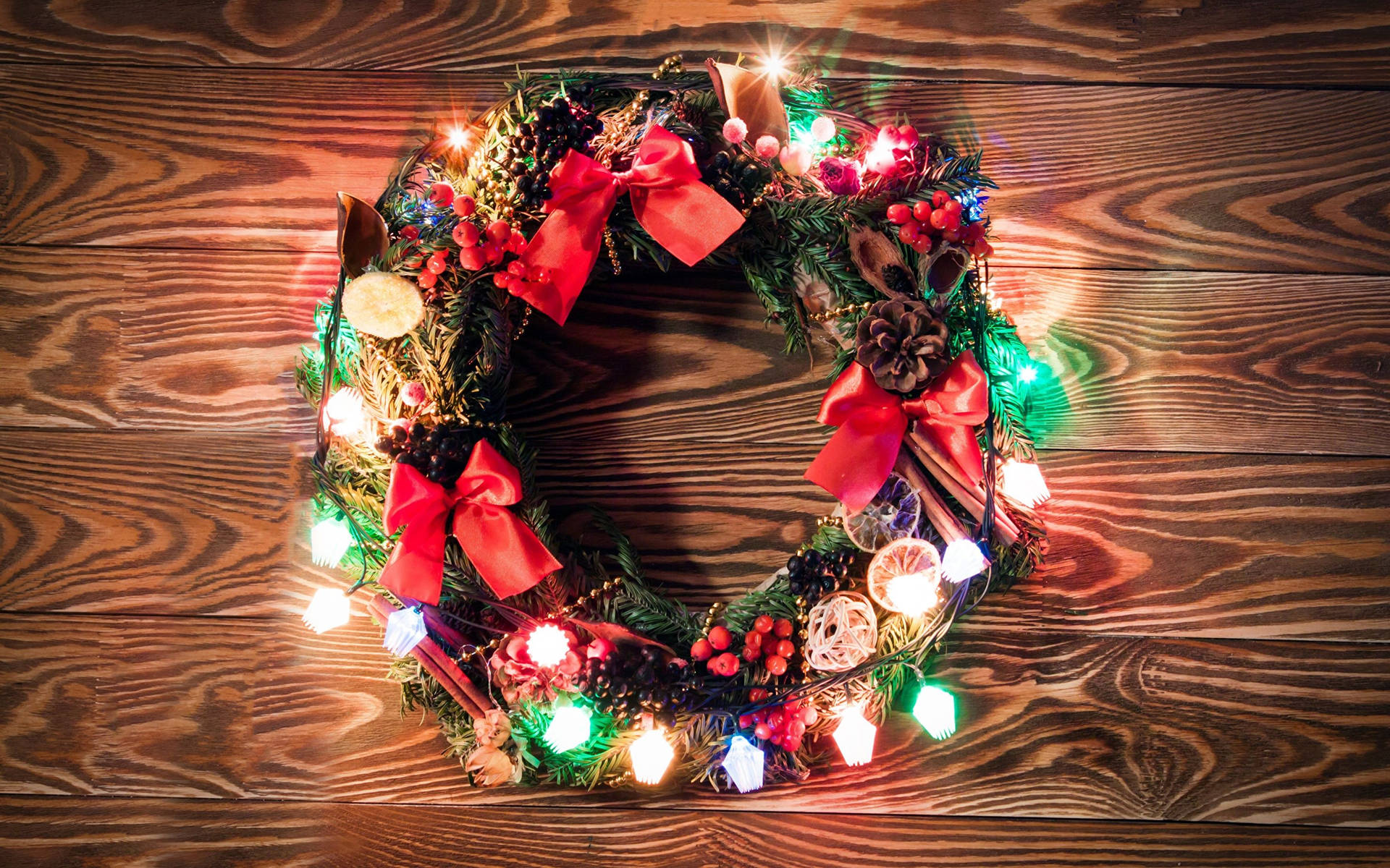 Christmas Wreath Wallpaper