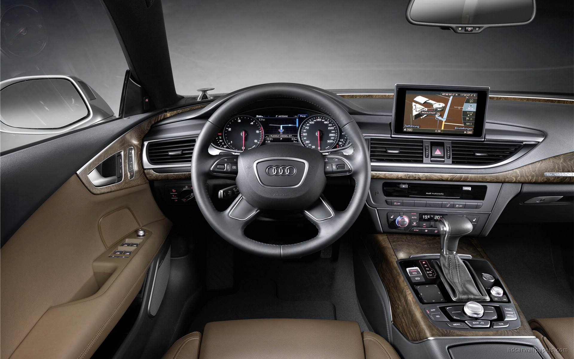 Audi A7 Interior Wallpaper HD Car