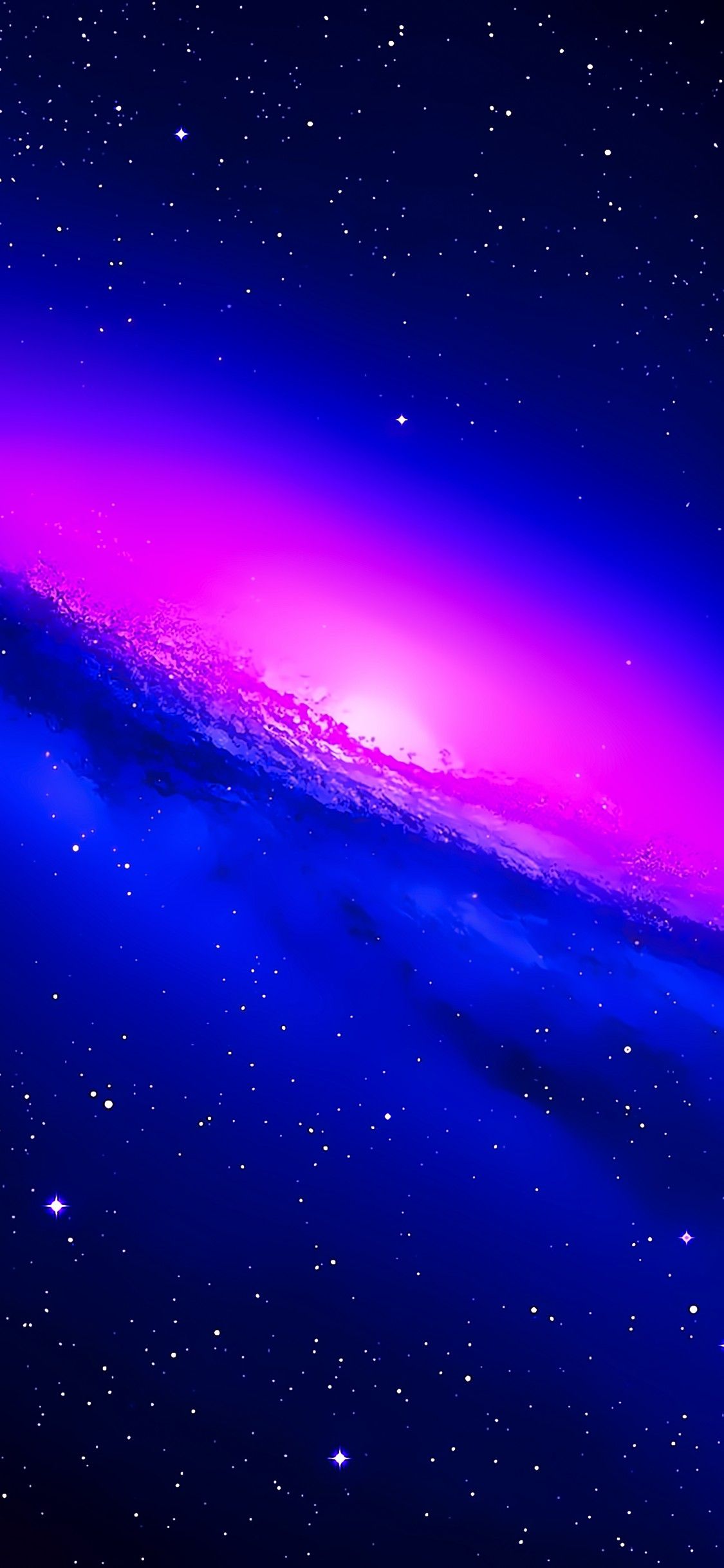 Wallpaper Background Texture Patterns Of Galaxy In Blue Color For