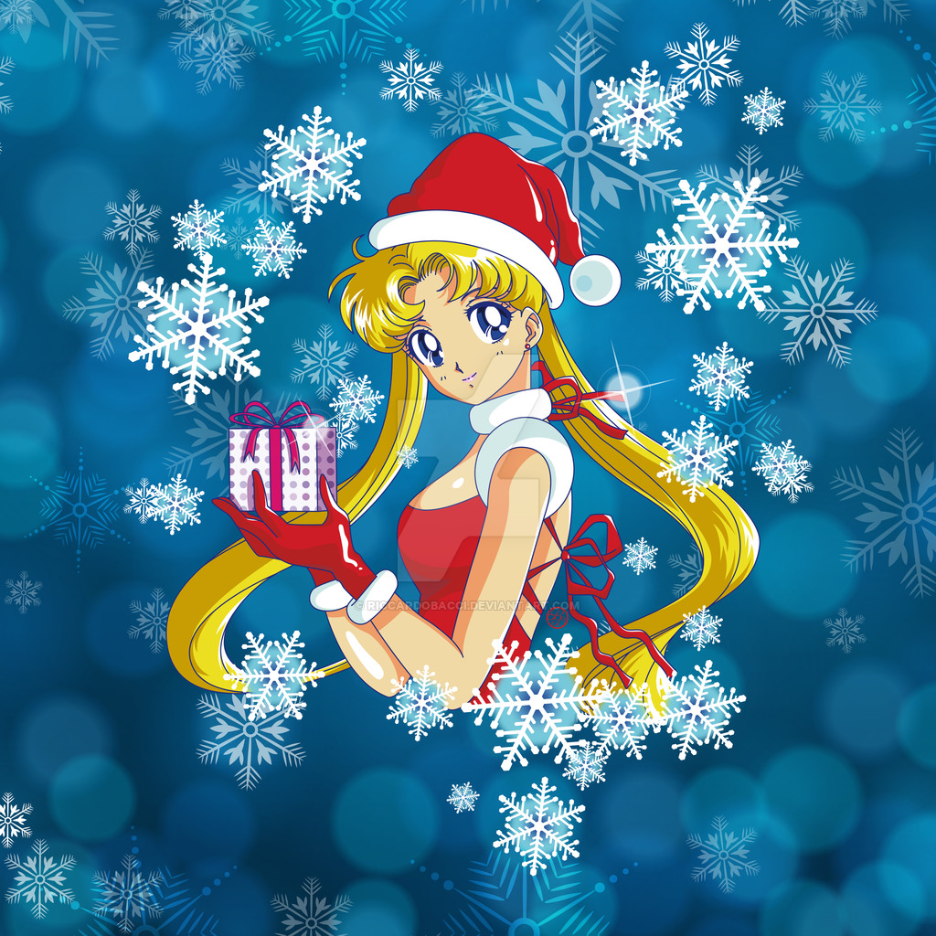 Merry Christmas Sailor Moon By Riccardobacci