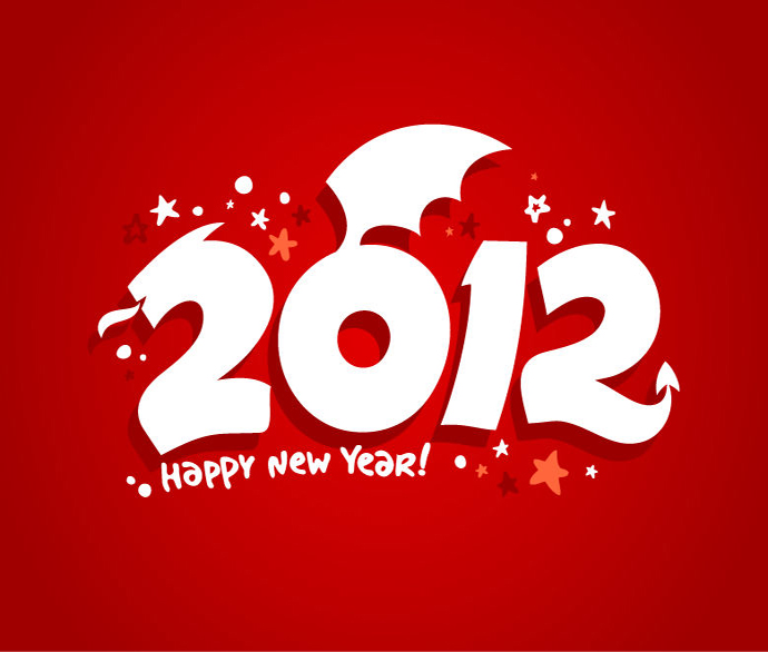 2012 Happy New Year Vector Graphic Bing Gallery