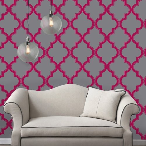 Adhesive Temporary Repositionable Wallpaper Contemporary