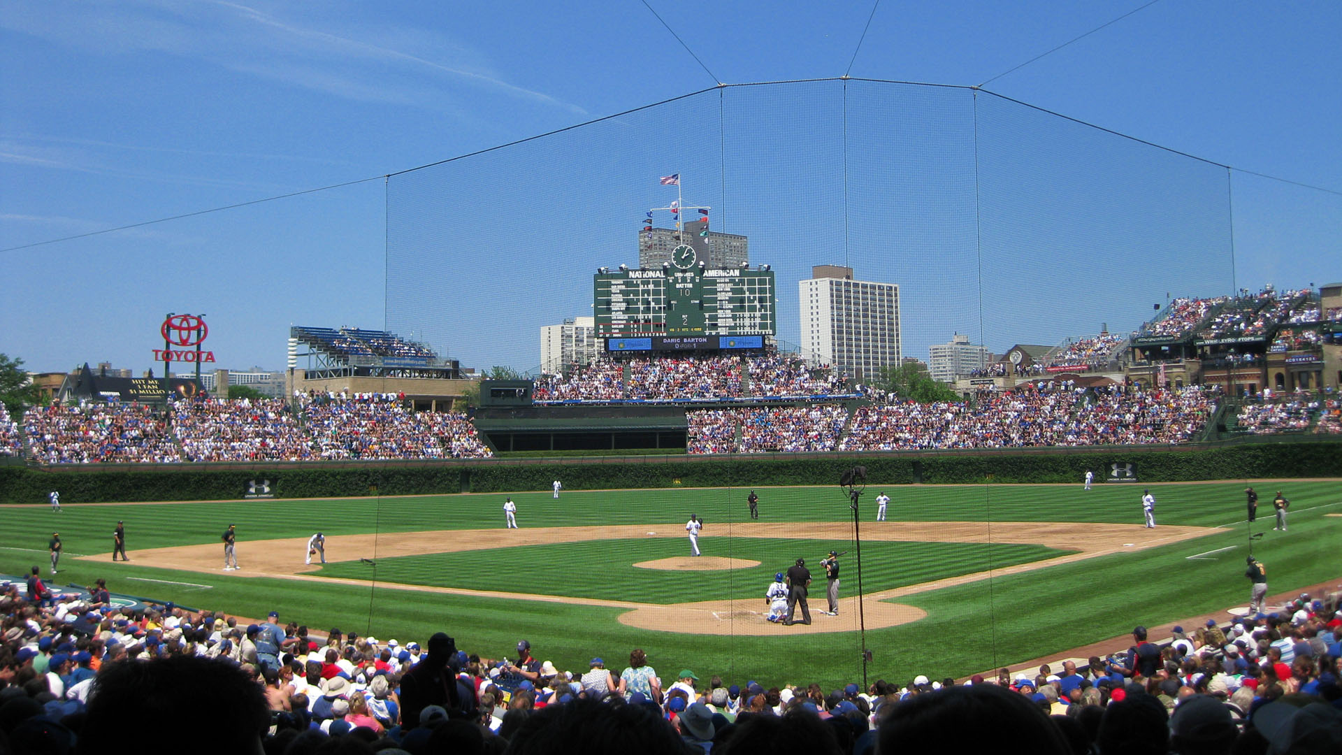 Chicago Cubs Mlb Baseball Wallpaper Background