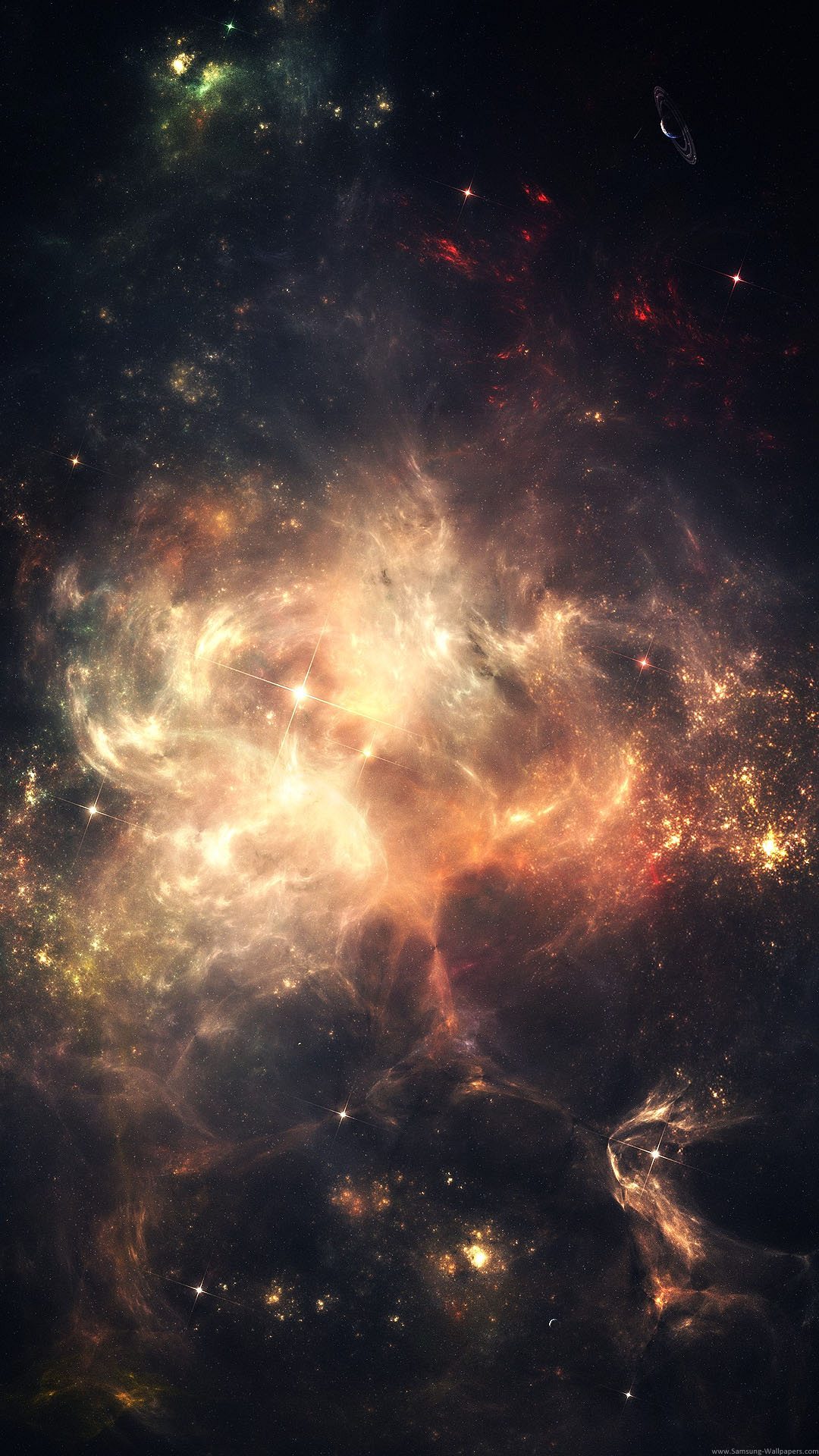 Wallpaper Full Hd X Smartphone Energy Nebulae