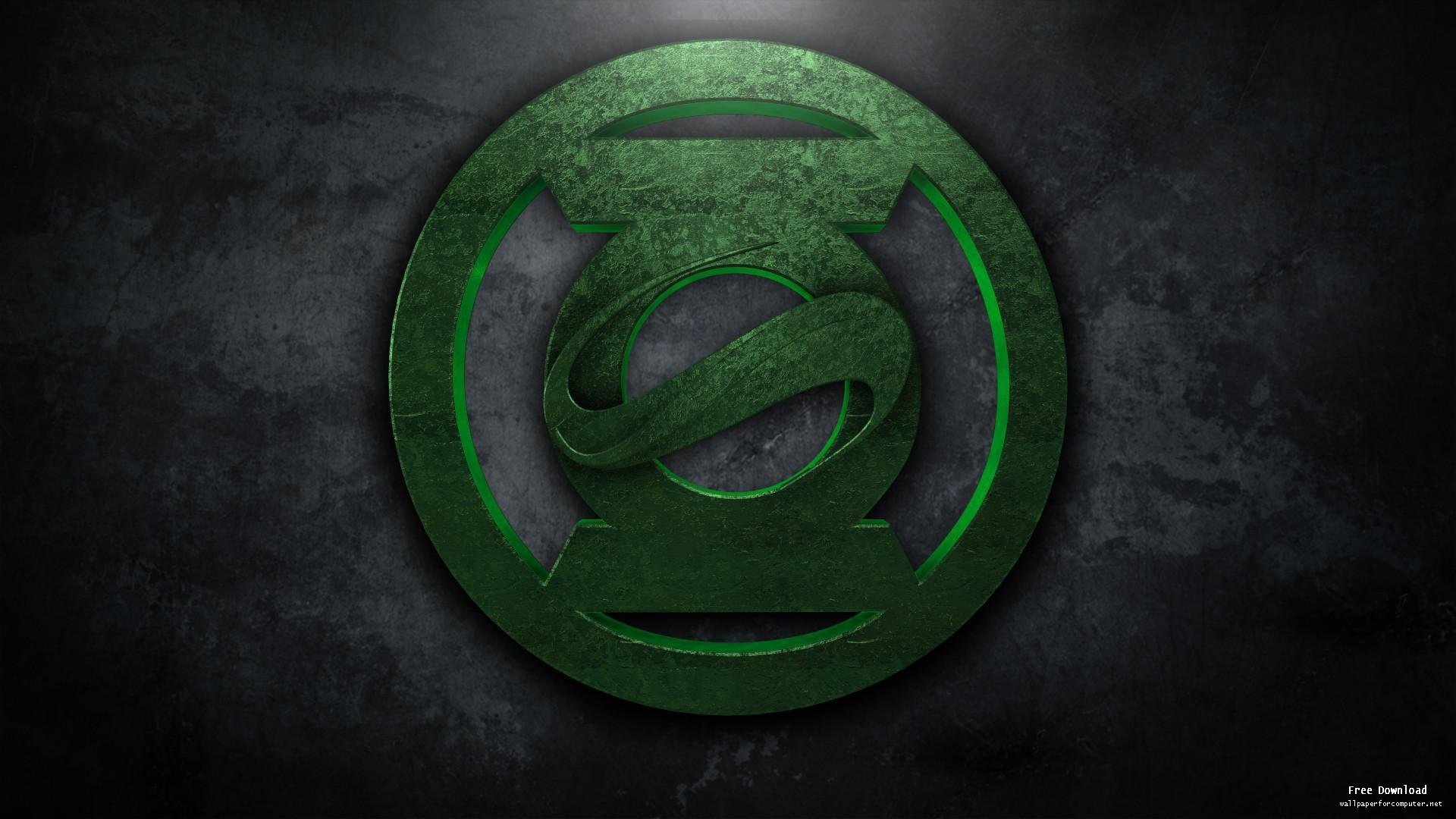 Green Lantern logo Wallpaper Iphone 1920x1080