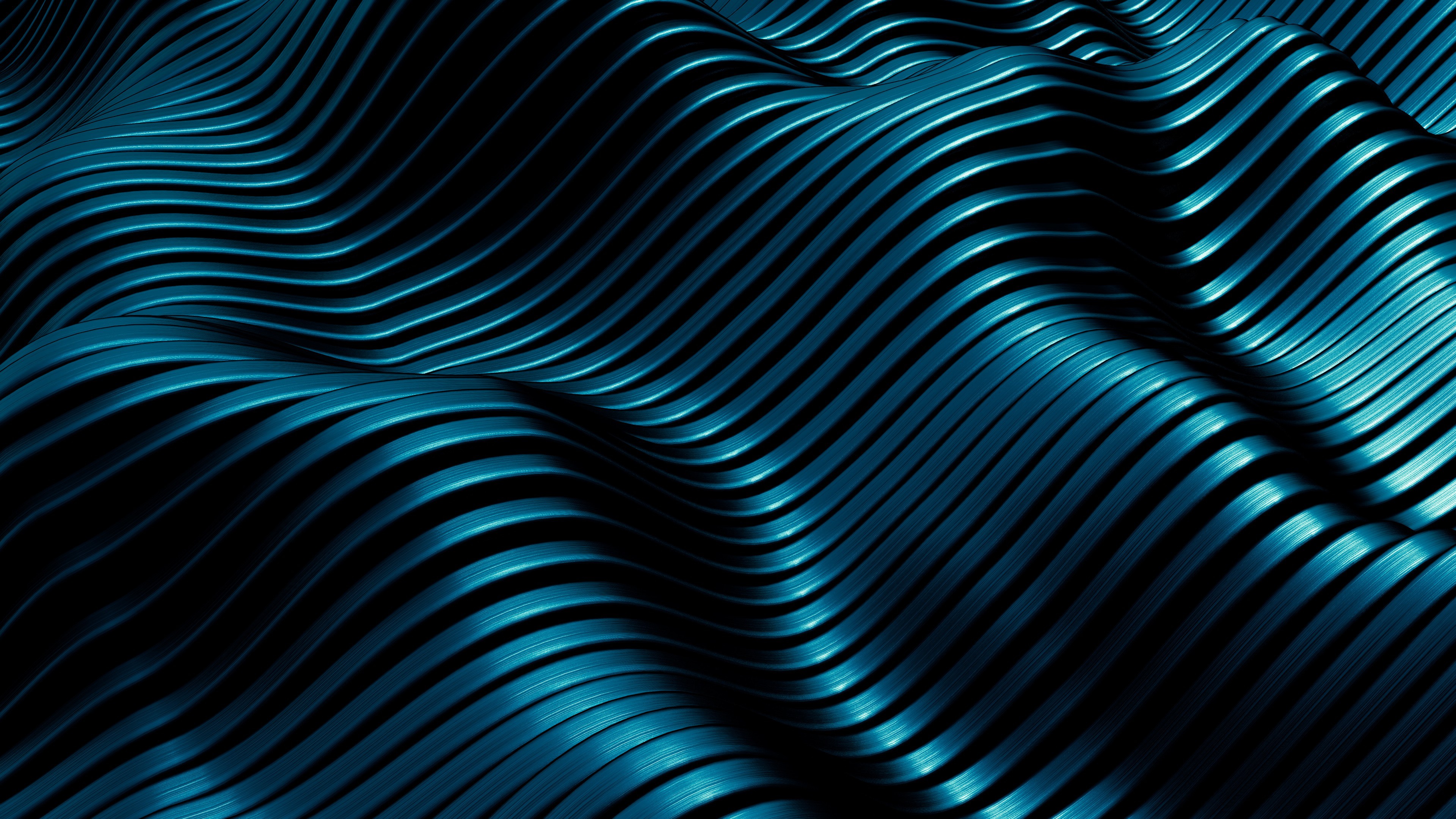 Abstract Wave 4k Ultra HD Wallpaper By Maria Zaitseva
