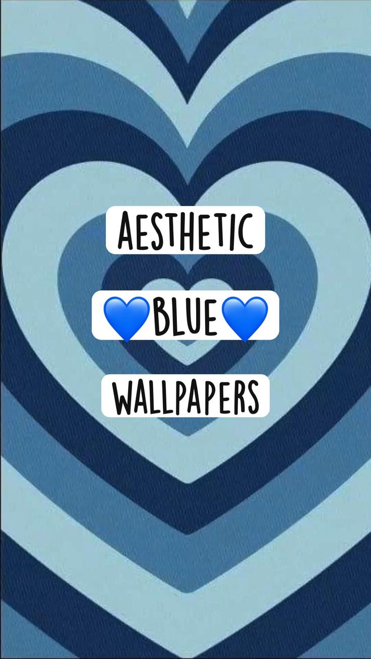 Aesthetic Blue Wallpaper