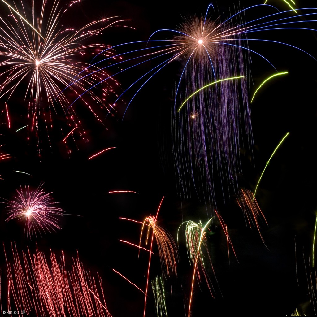 Fireworks iPhone Shockwave Wallpaper