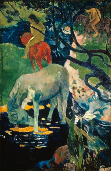Gauguin The white horse 1893   Paul Gauguin as art