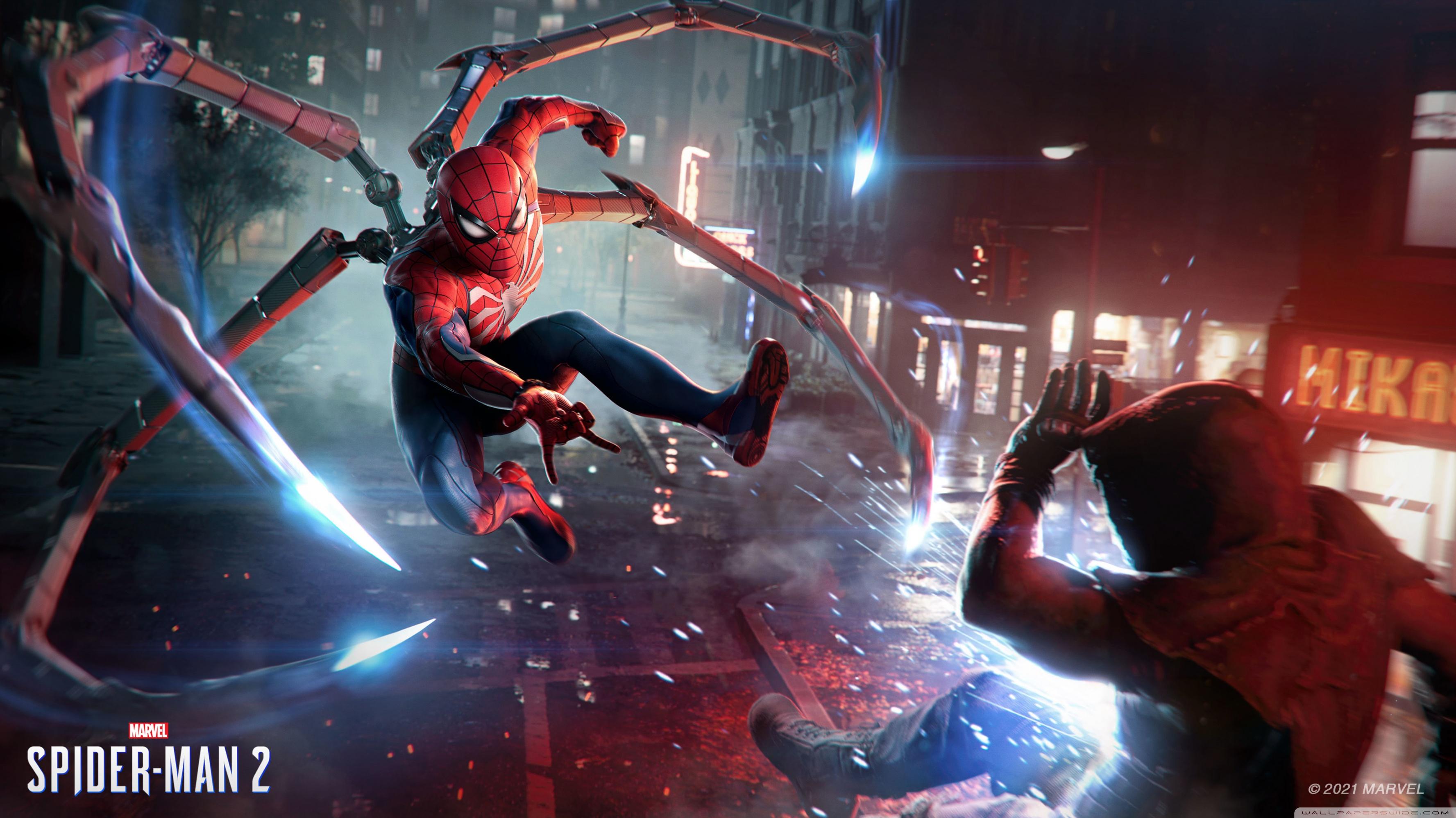 Marvels Spider Man Video Game Ultra HD Desktop Background