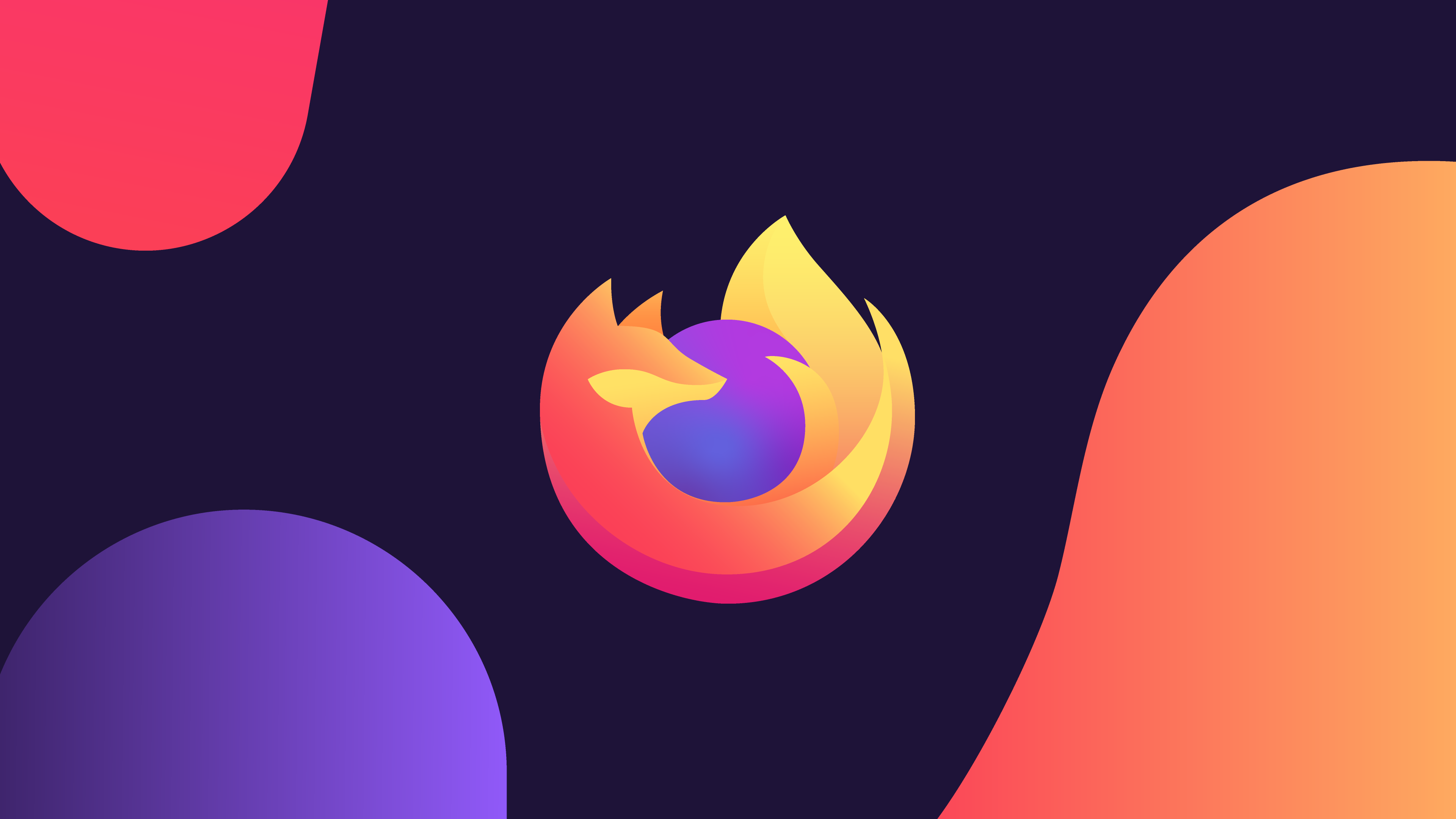 New Firefox Logo Wallpaper 4k