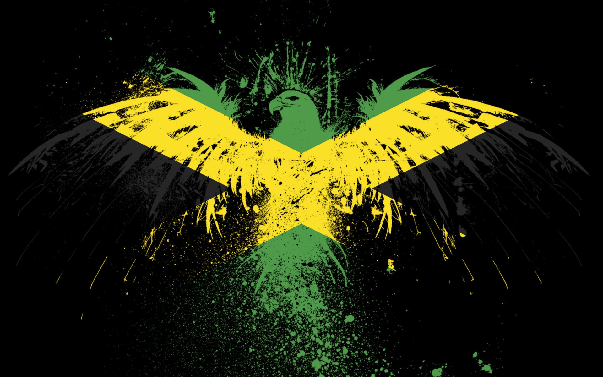 Awesome Jamaica Image Flag
