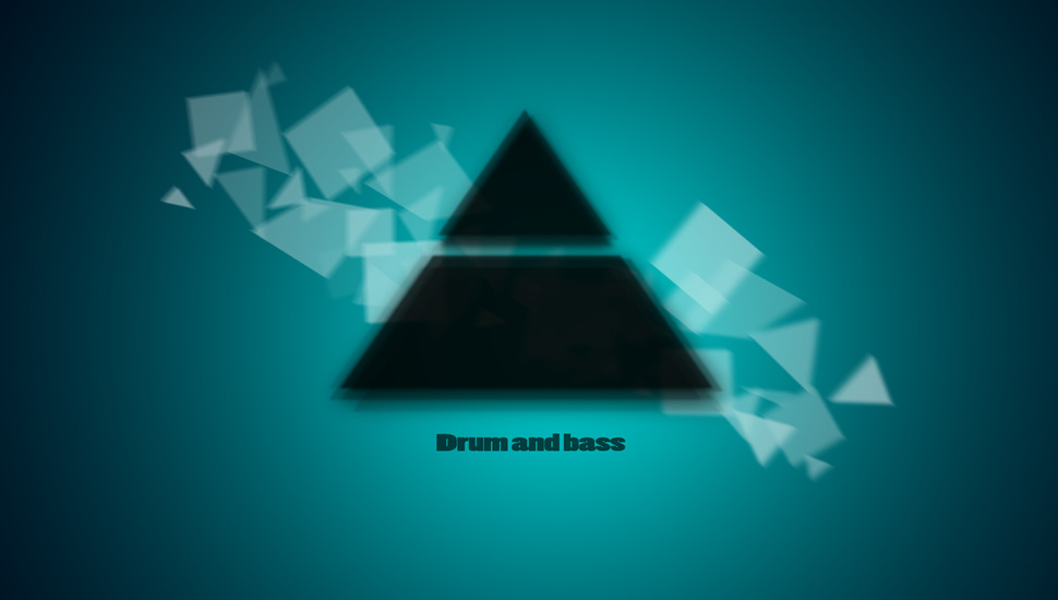 Triangle Dnb Drum And Bass Music Square Wallpaper Desktop