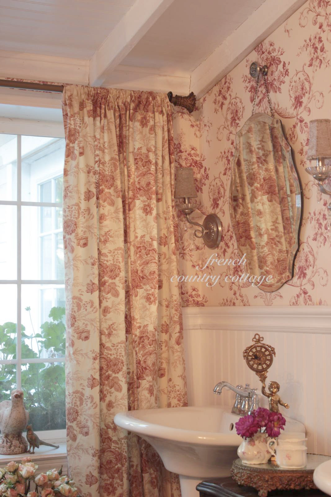 French Country Cottage Toile