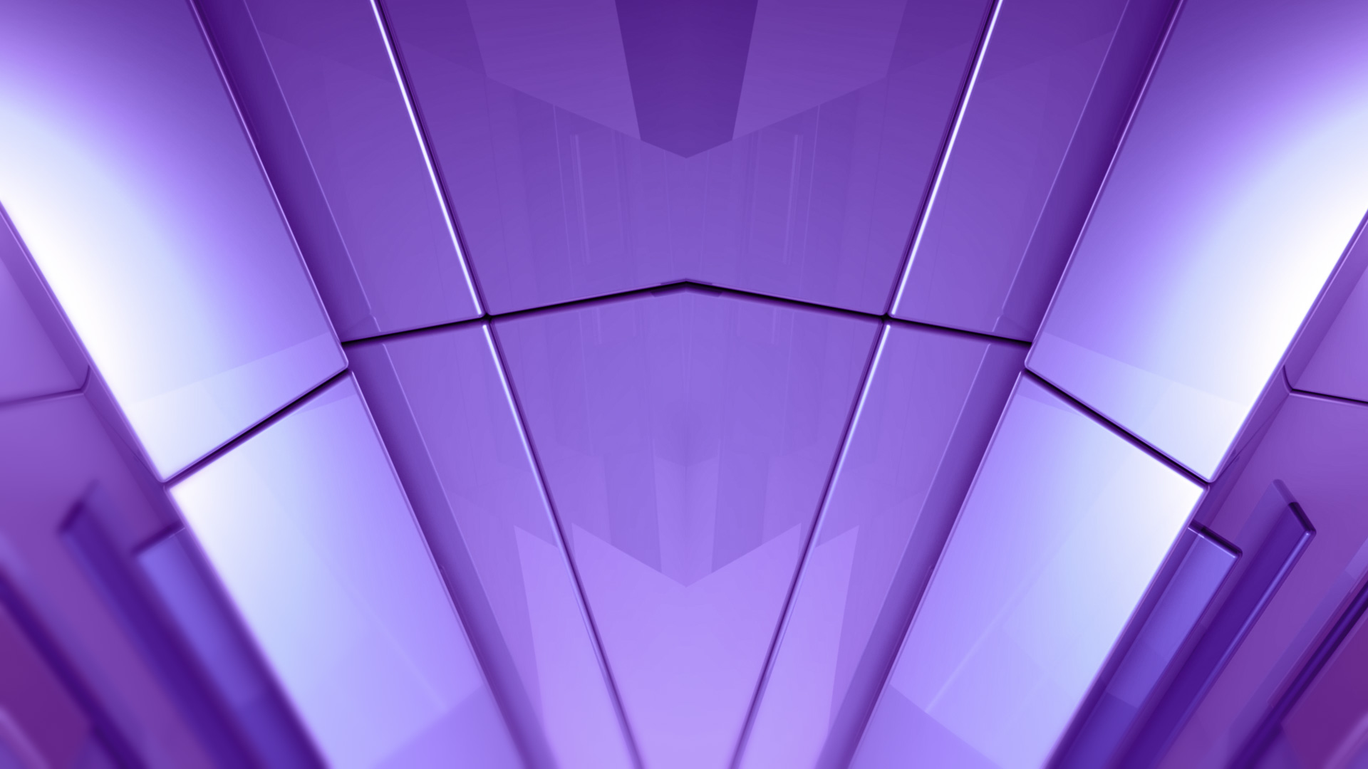 Revolving Purple Metallic Shapes Motion Background