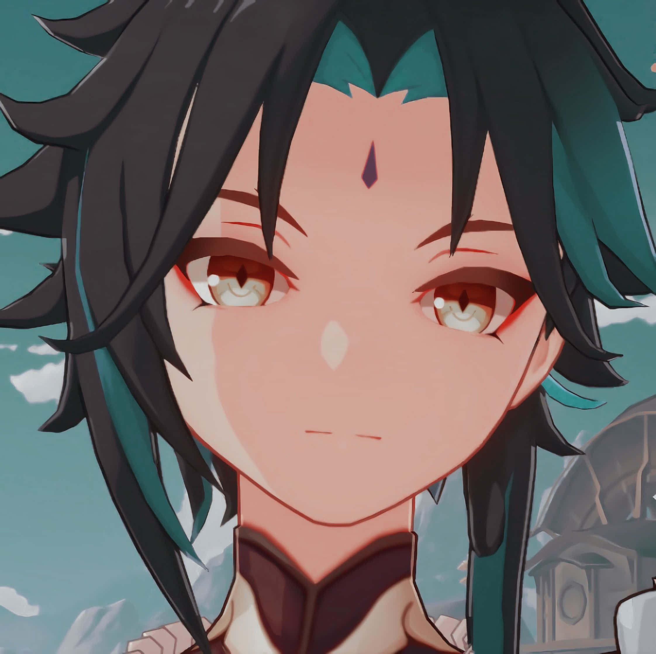 Staring Xiao Pfp Wallpaper