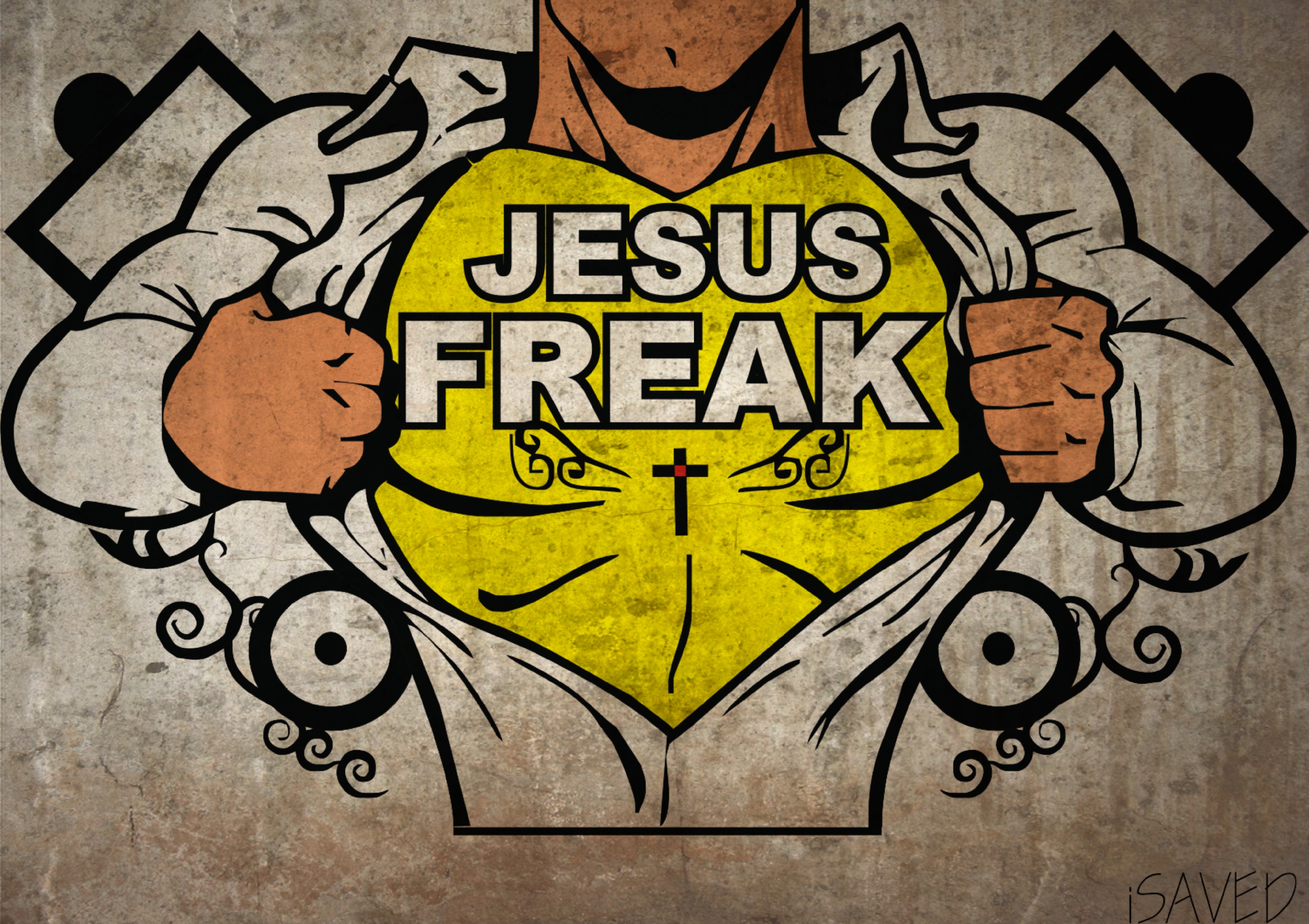 Super Jesus Freak By Savedart