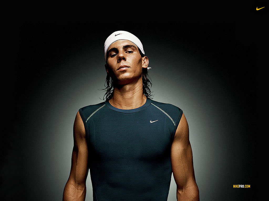 Rafael Nadal Nike Wallpaper Sports Image Featuring Tennis