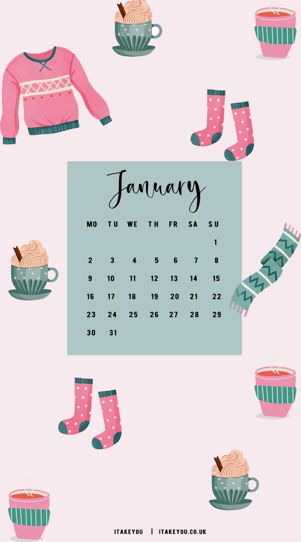 30 January Wallpaper Ideas for 2023 Scarf Sweater Pink Cup I