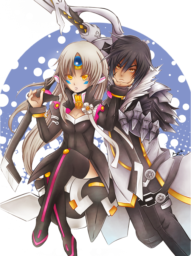 Elsword Eve And Raven By Brimochi