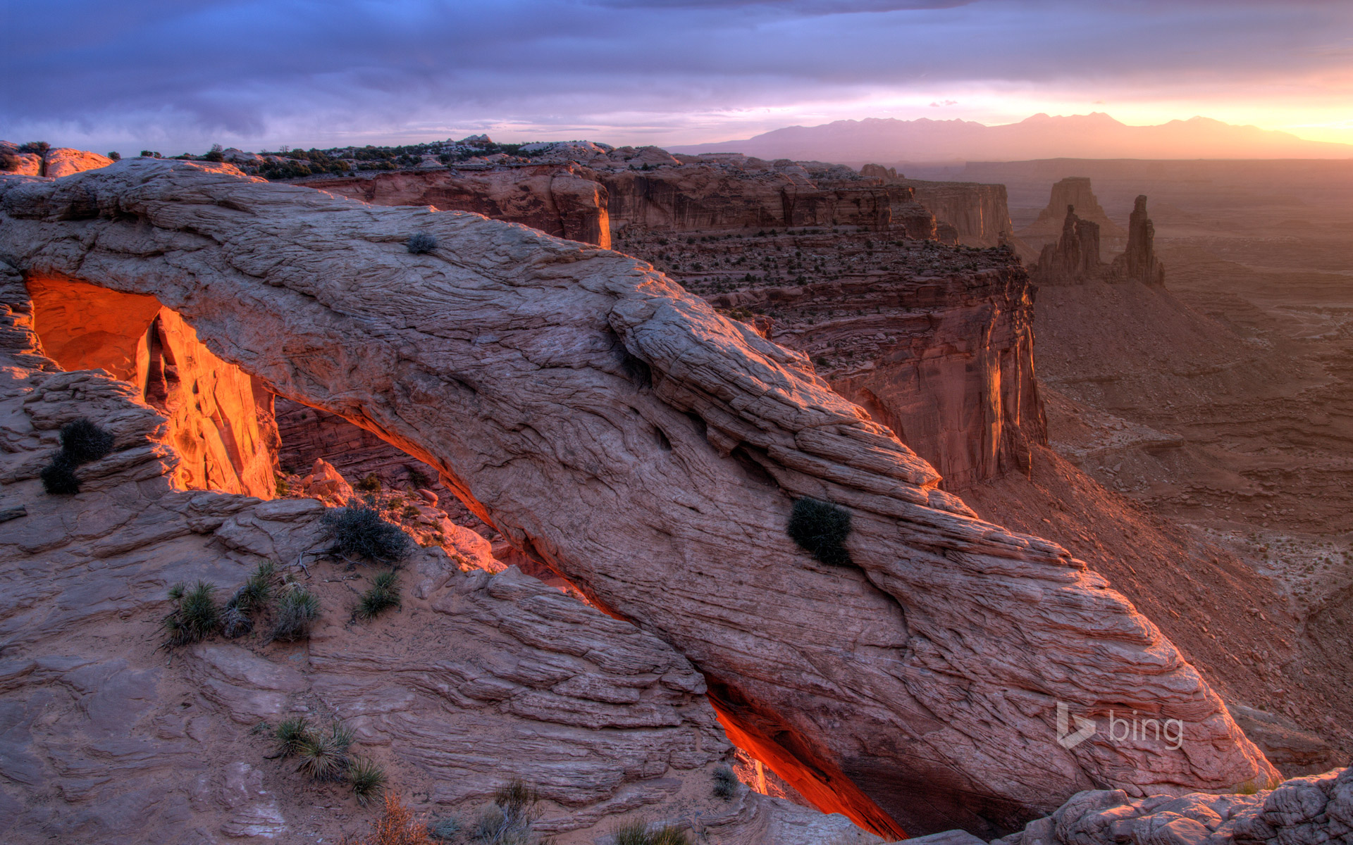 Mesa Arch Canyonlands National Park Utah HD Bing Wallpaper Archive