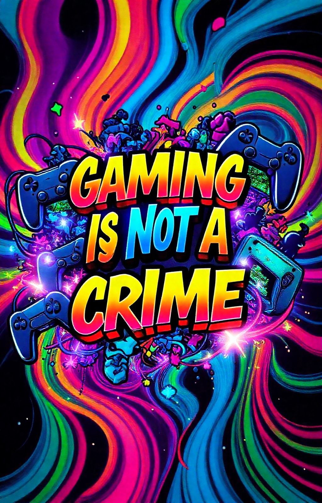 Gaming Is Not A Crime Wallpaper