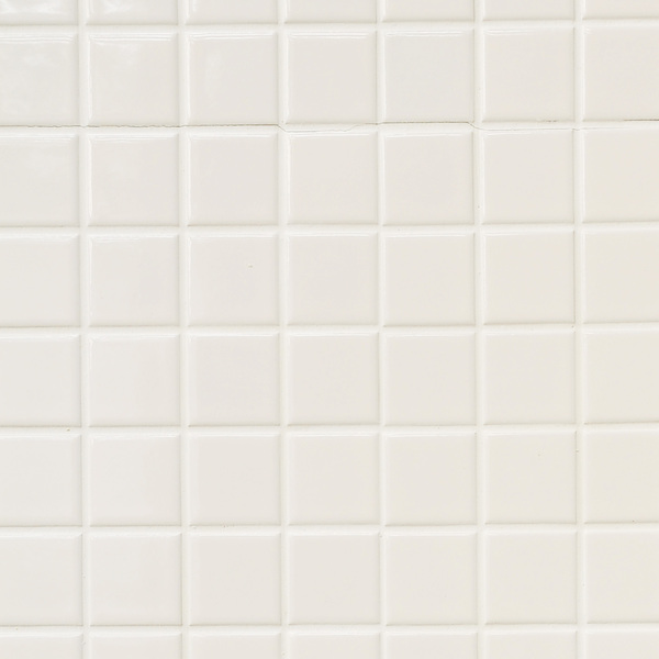 White Brick Tiles Bathroom Textured Wallpaper