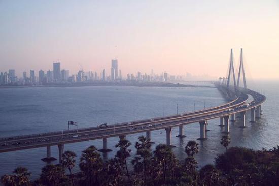 Picture Of Bandra Worli Sea Link Mumbai