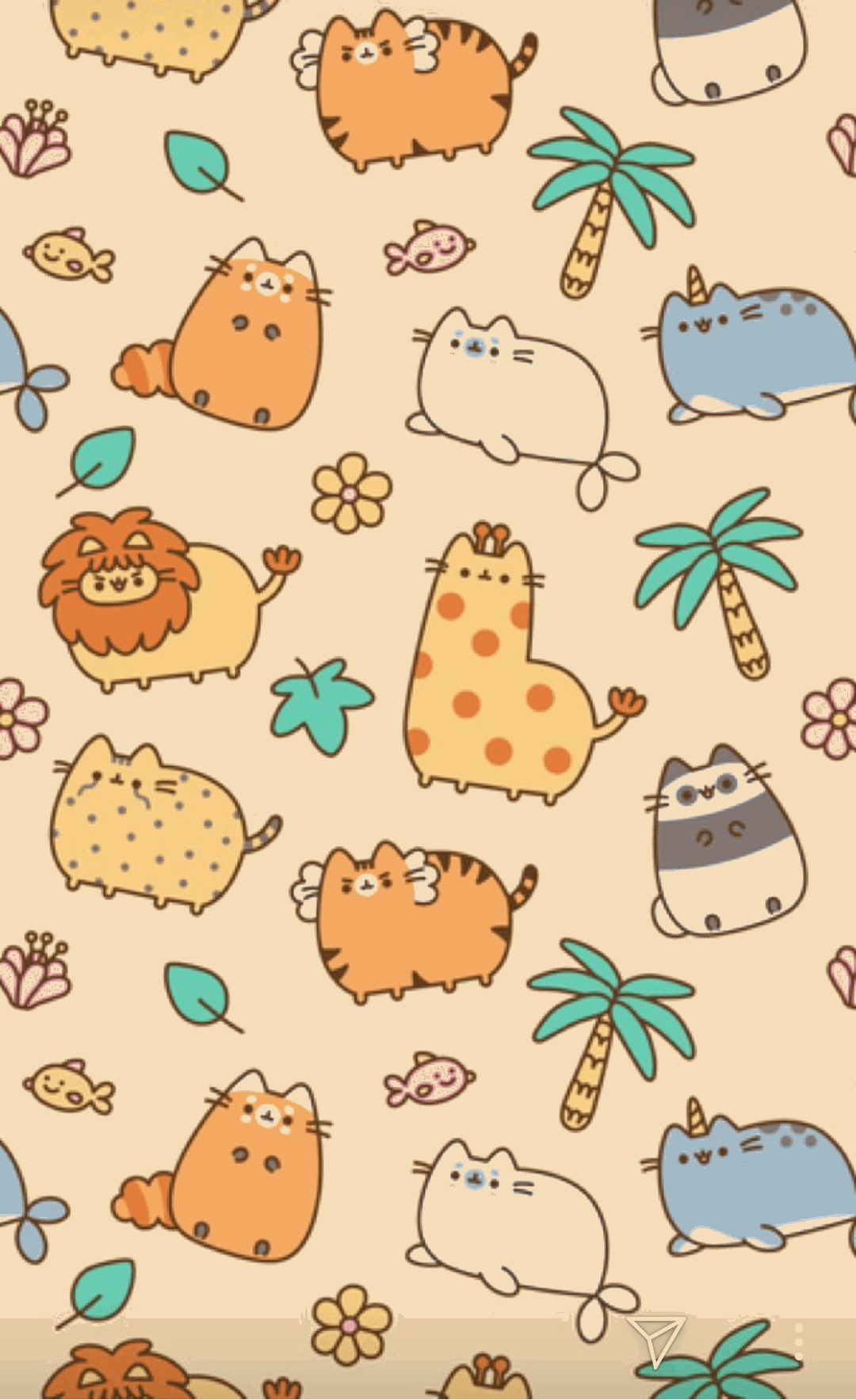 Cute Pusheen Wallpaper