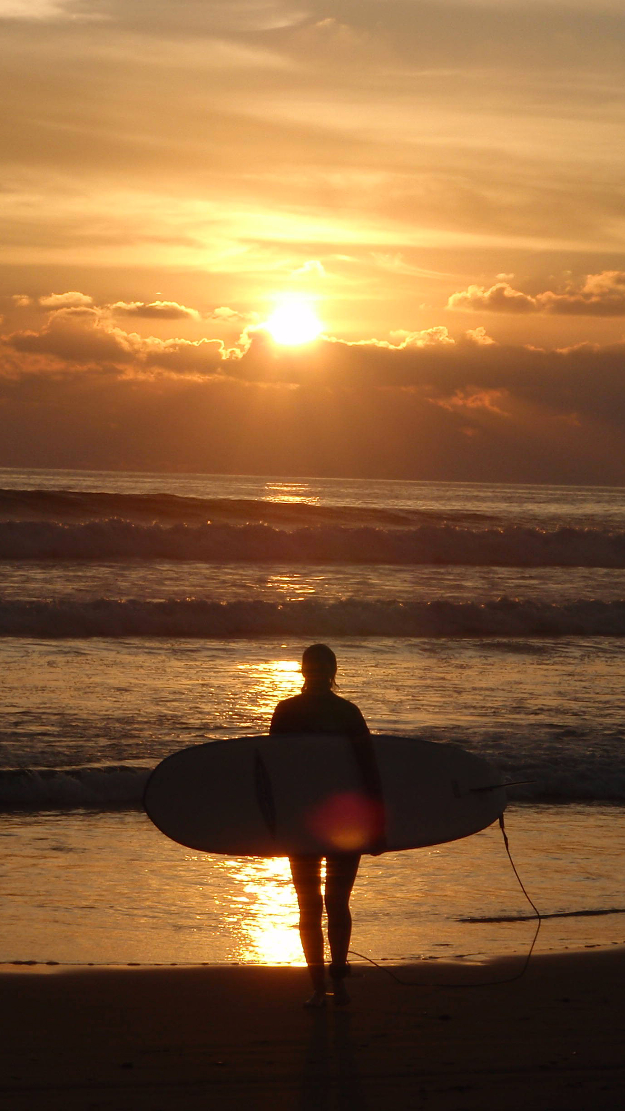 Surfing Sunset iPhone Parallax 3Wallpapers Les 3 Wallpapers iPhone du
