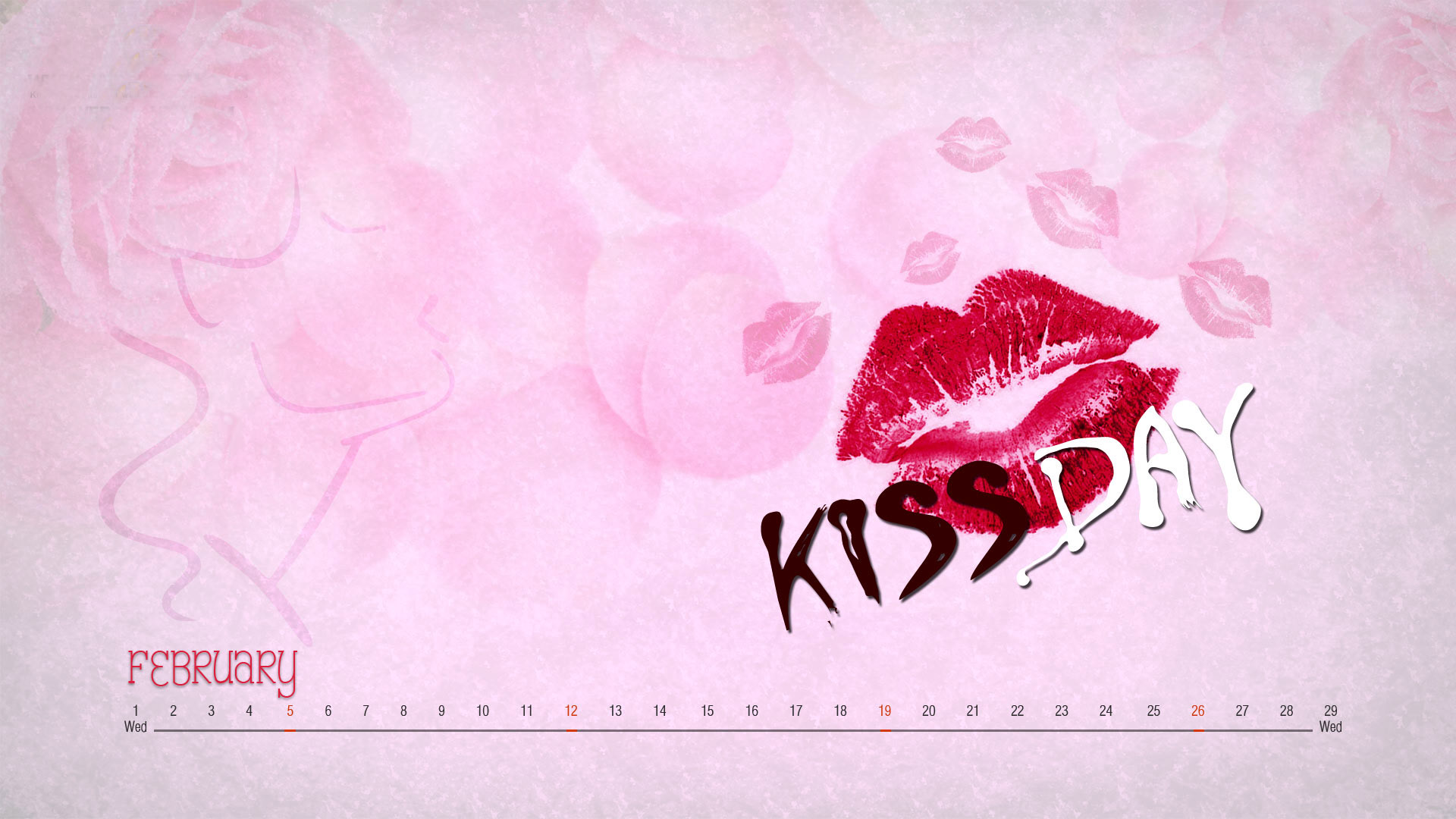 Nice Cute Message of Kiss Day Wallpaper Only hd wallpapers
