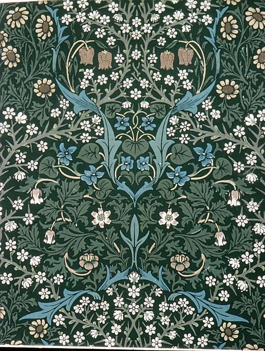 William Morris and wallpaper design  VA
