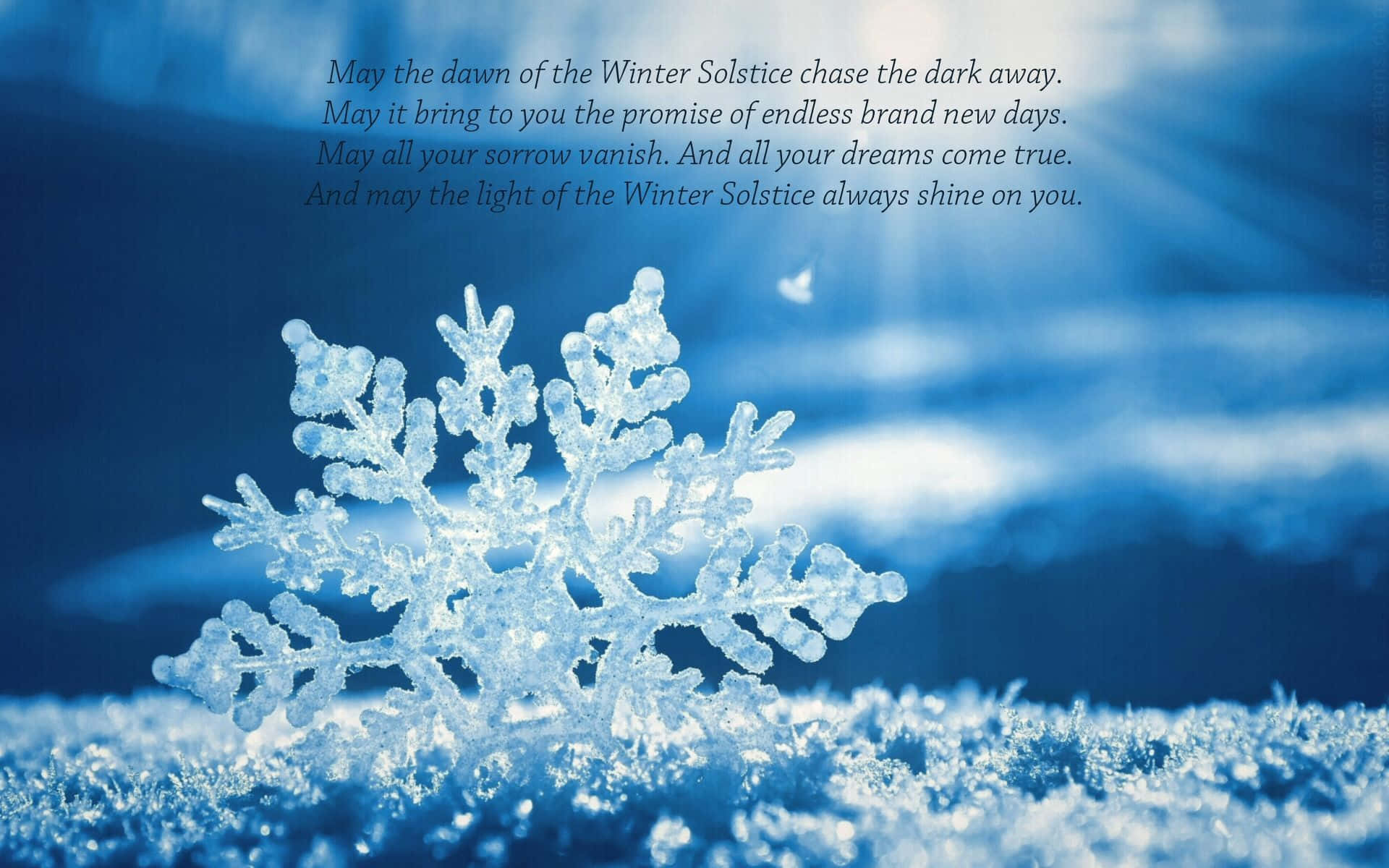 Winter Solstice Wallpaper