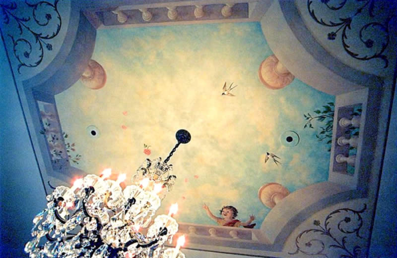 Cherub Ceiling Muralscapes046