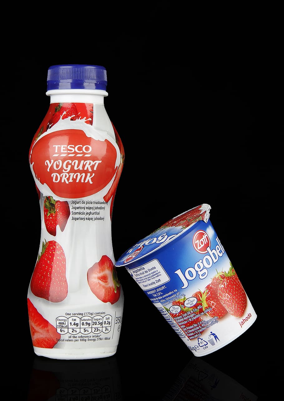 HD Wallpaper Tesco Yogurt Drink Bottle Strawberry Position