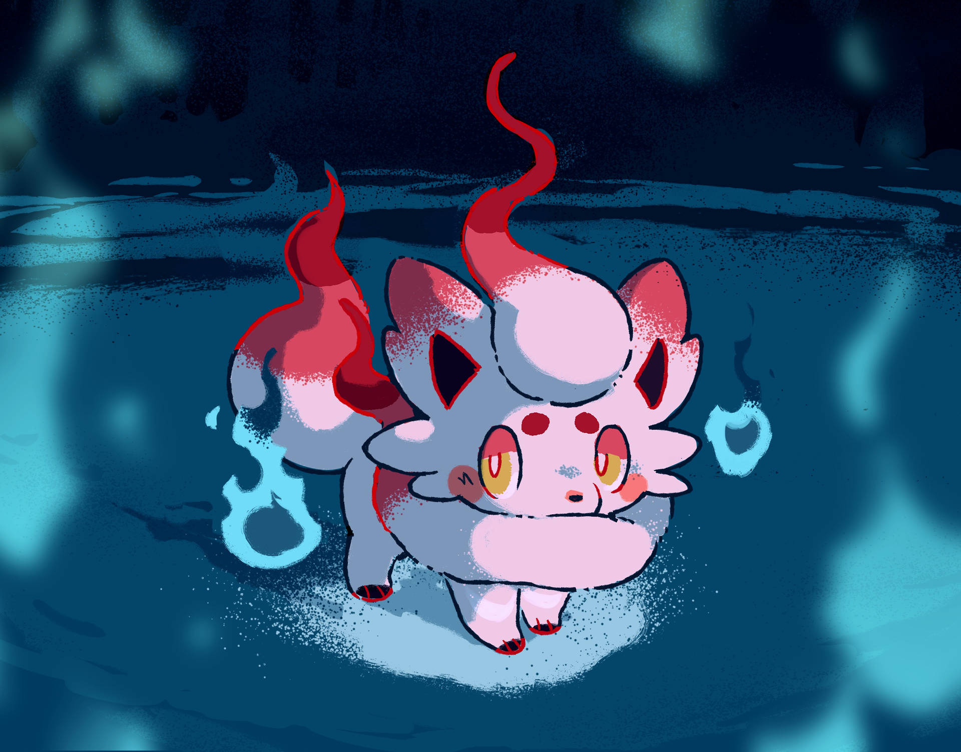 Shiny Zorua Wallpaper